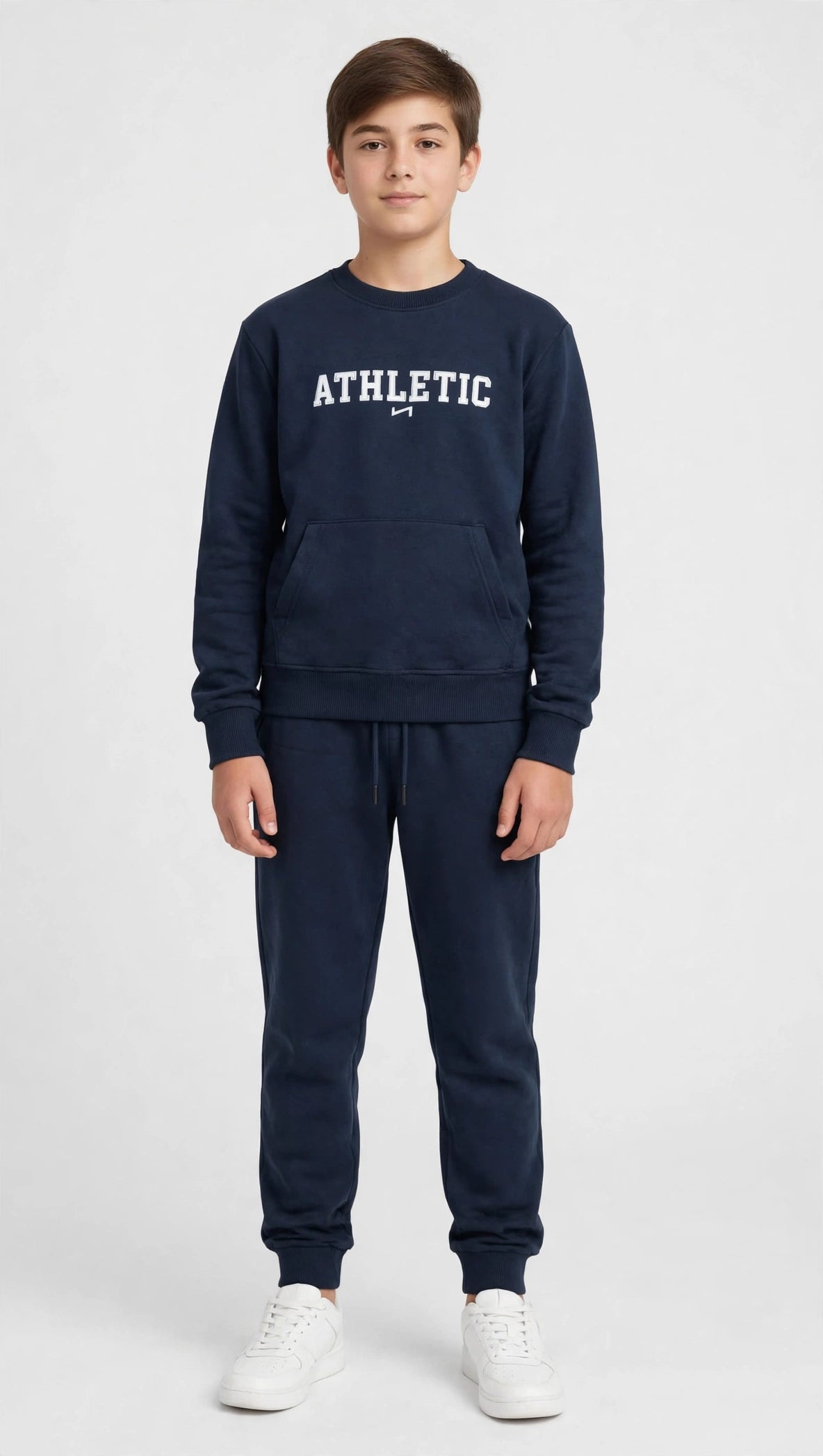 💙 TUTA ATHLETIC BLU NAVY DA BAMBINO E RAGAZZO MONSURIRE-HANGAR93