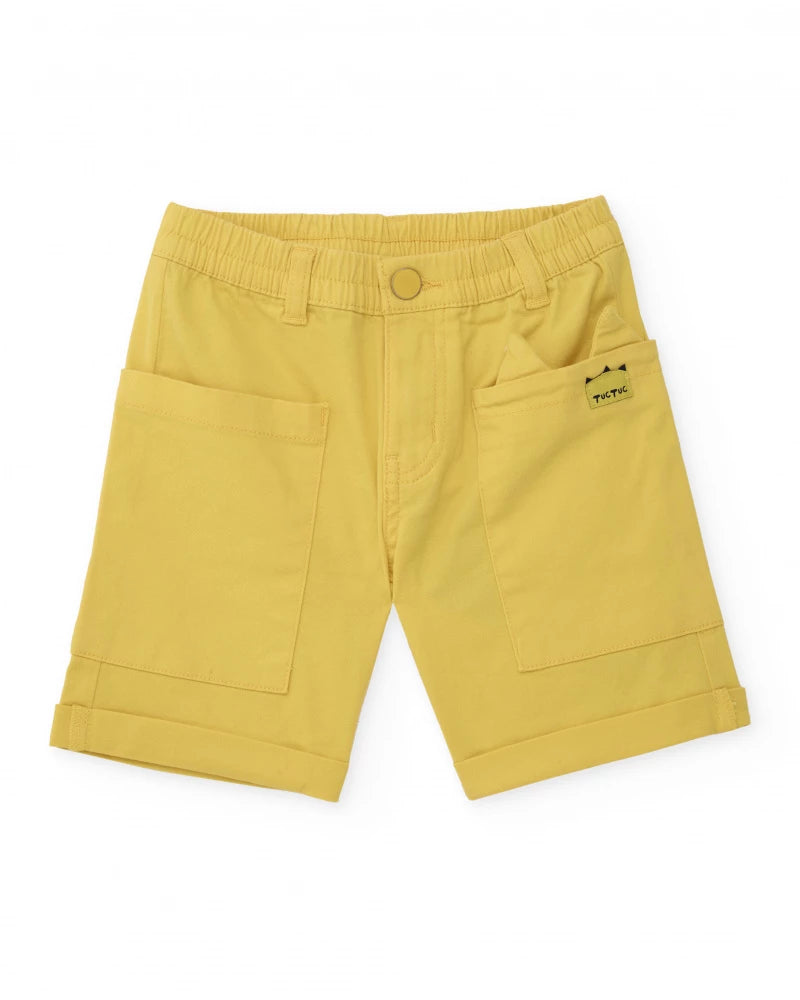 Pantaloncino bermuda  giallo