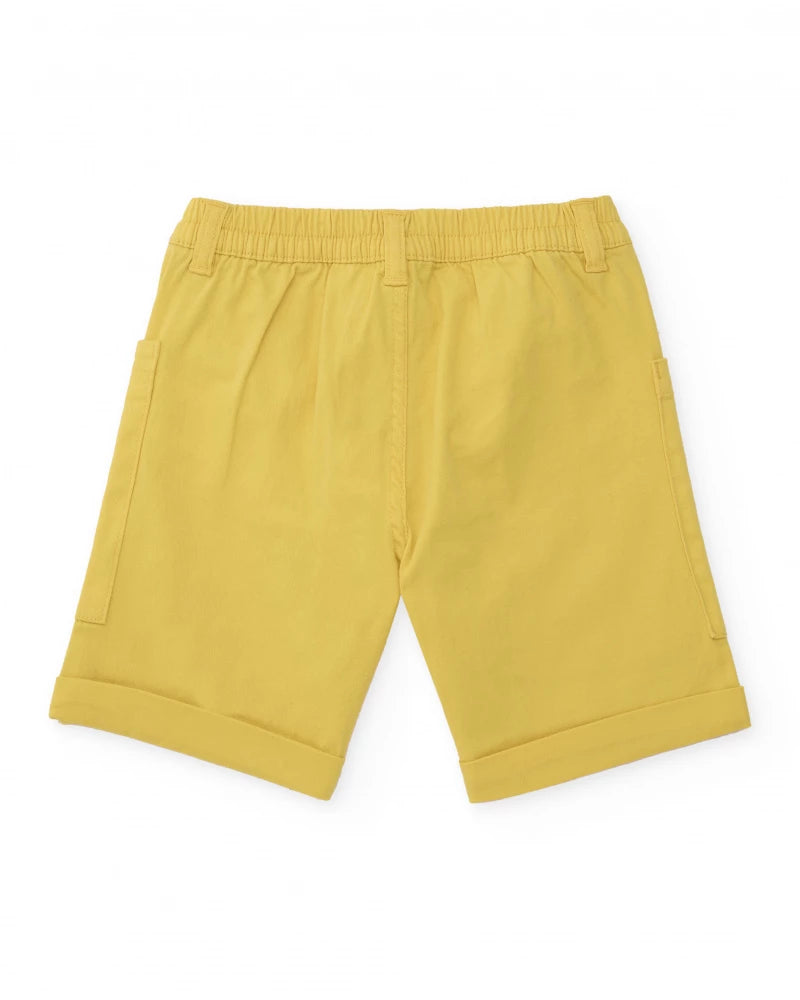 Pantaloncino bermuda  giallo