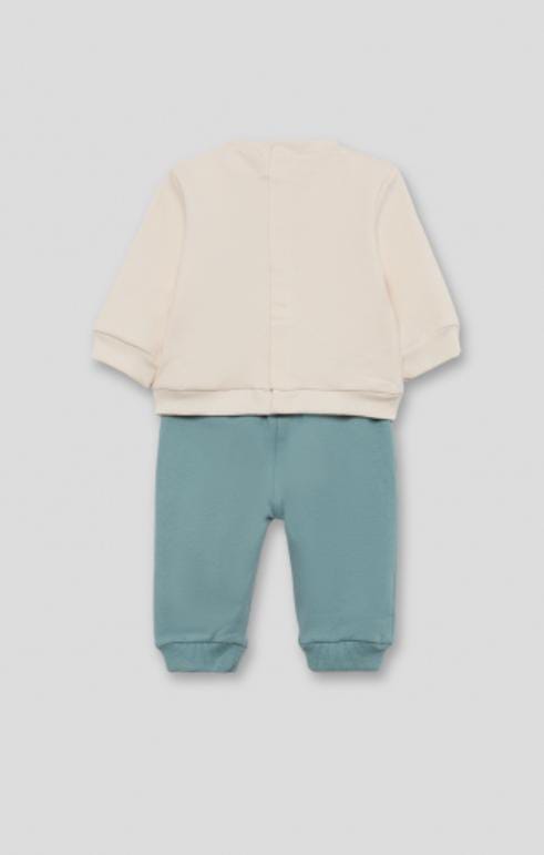 Set 2 pezzi bimbo verde eucalipto