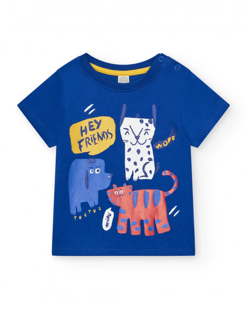 T-shirt per bambino blu