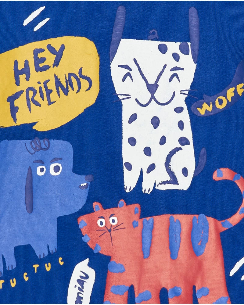 T-shirt per bambino blu