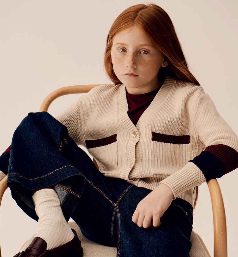 Cardigan ragazza Sarabanda
