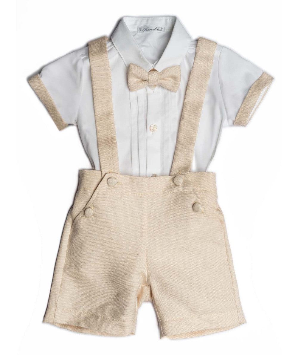 Completo salopette elegante bimbo