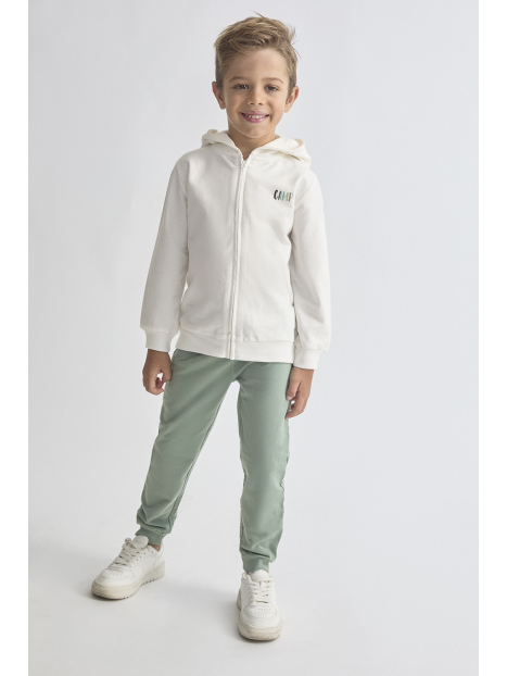 completo  zip e cappuccio da bambino