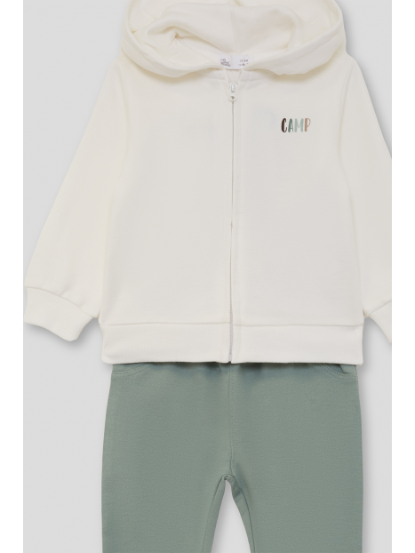 completo  zip e cappuccio da bambino