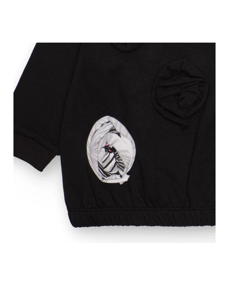 Completo bambina in nero