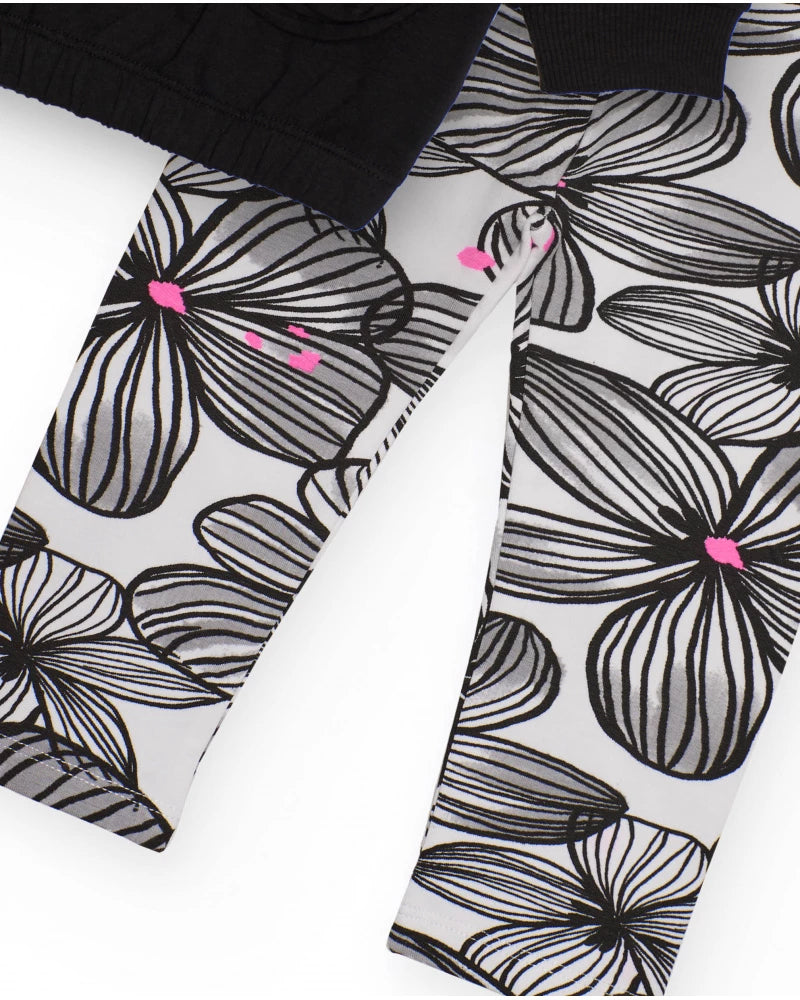 Completo bambina in nero