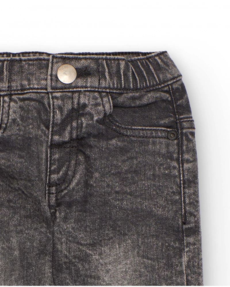 Jeans per bambino con effetto slavato