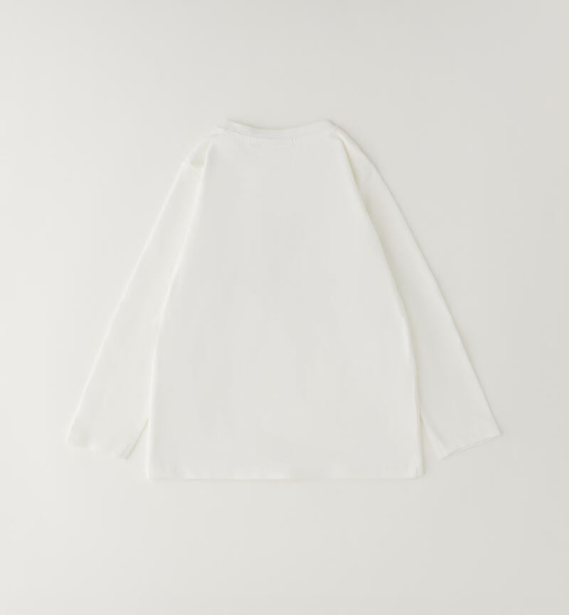 Maglia da bambina girocollo sarabanda
