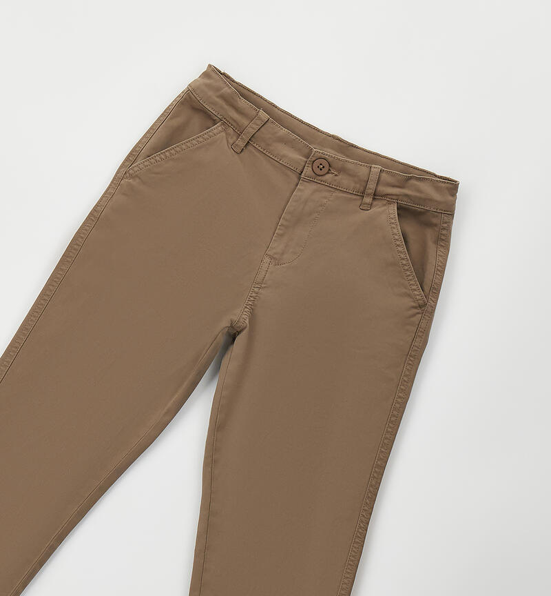 Pantalone ragazzo in cotone Sarabanda