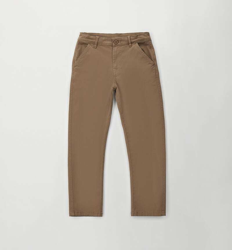 Pantalone ragazzo in cotone Sarabanda