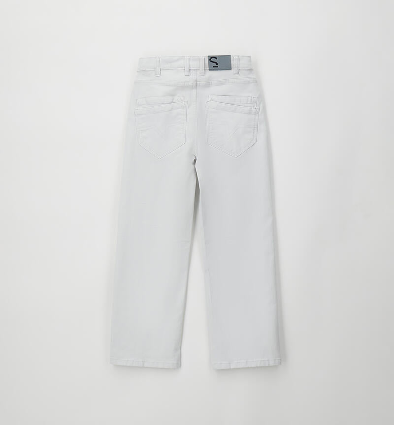 Pantalone wide leg ragazzo sarabanda