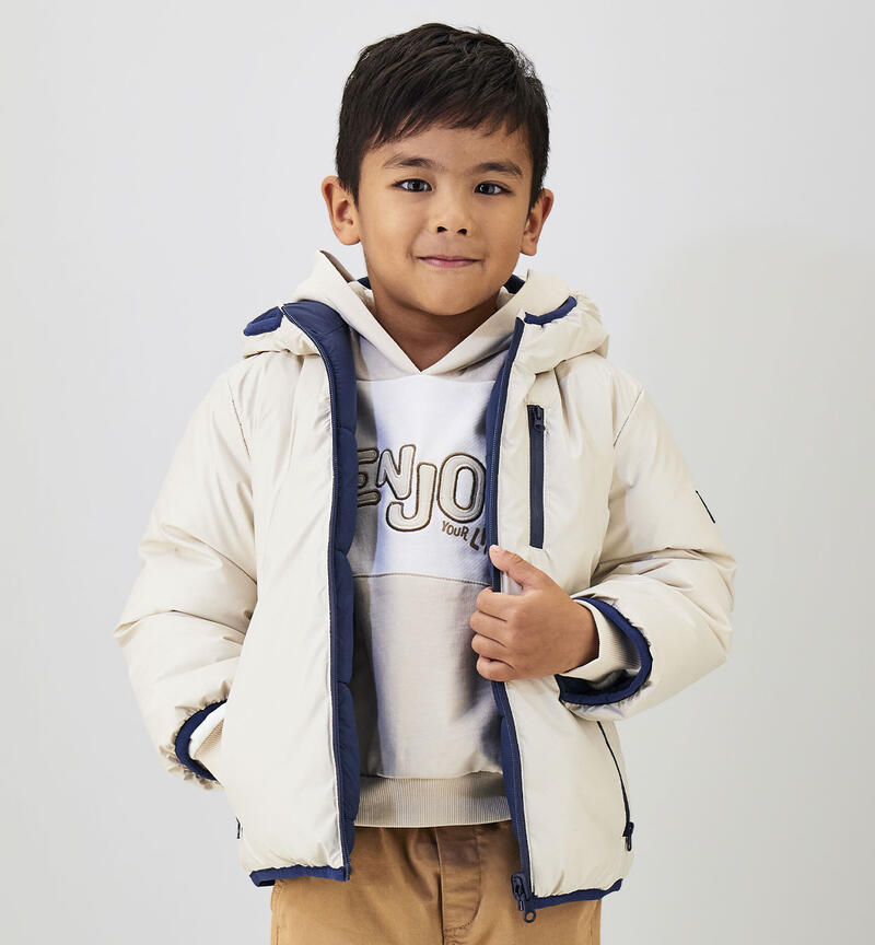 Piumino reversibile per bambino sarabanda
