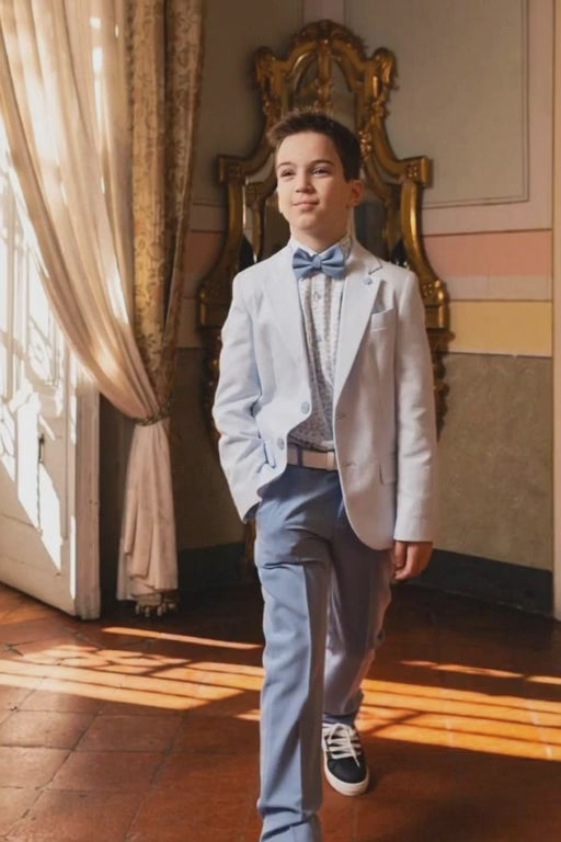Completo cerimonia ragazzo azzurro Ferretti