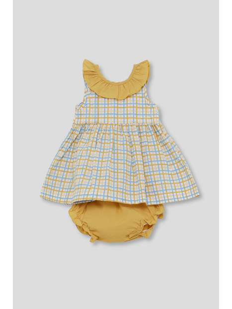 vestitino con copri pannolino da bambina