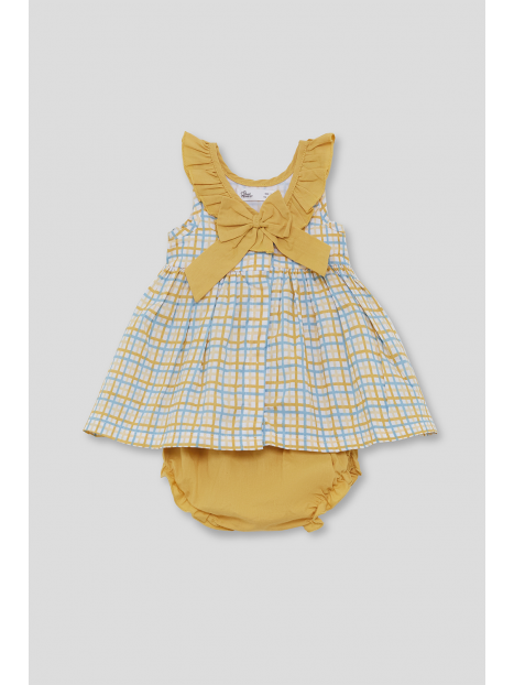 vestitino con copri pannolino da bambina