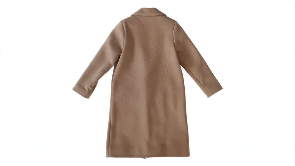 Cappotto camello Monsurire elegante da ragazzo