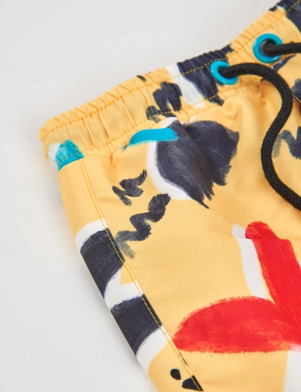 Costume da bagno da bambino in tessuto e ad asciugatura rapida