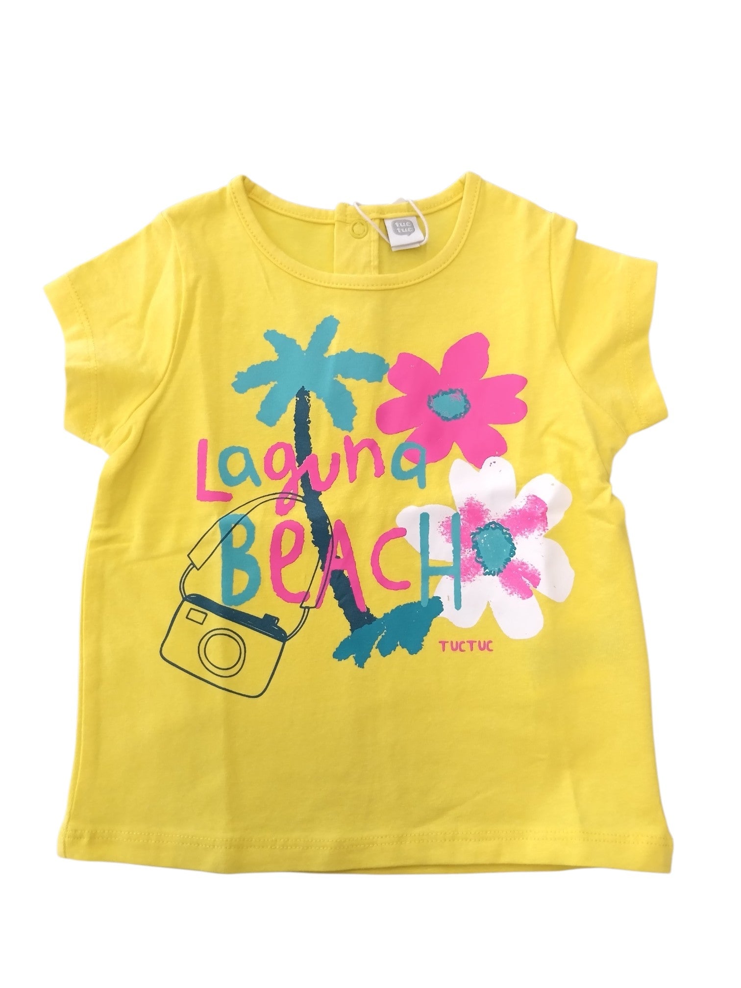 t-shirt da bambina a manica corta TUC TUC