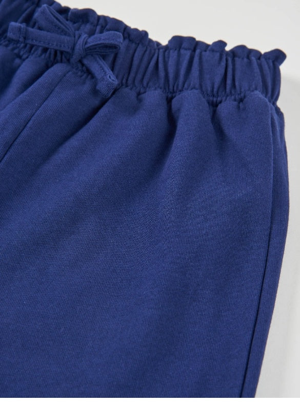 Pantaloni da bambina in maglia modello culotte