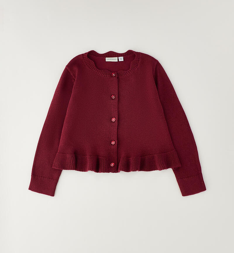 Cardigan per bambina sarabanda