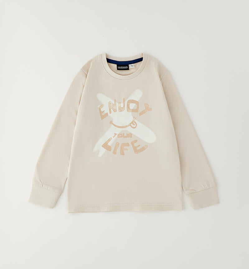 Maglia in cotone da bambino sarabanda