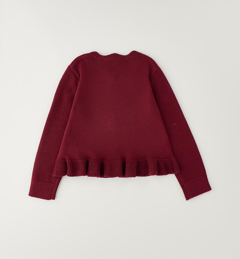 Cardigan per bambina sarabanda