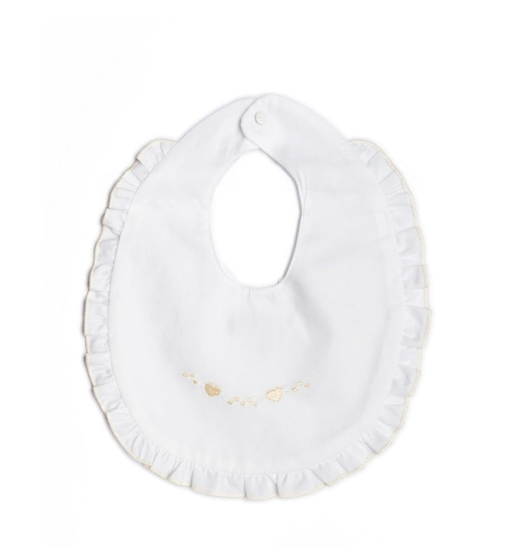 Set nascita  per bimba bianco beige