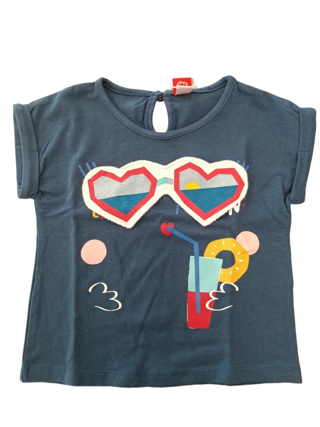 t-shirt da bambina a maniche corte Tuc Tuc