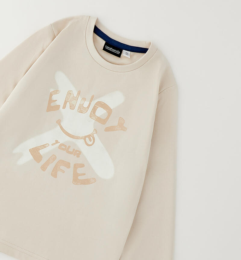 Maglia in cotone da bambino sarabanda