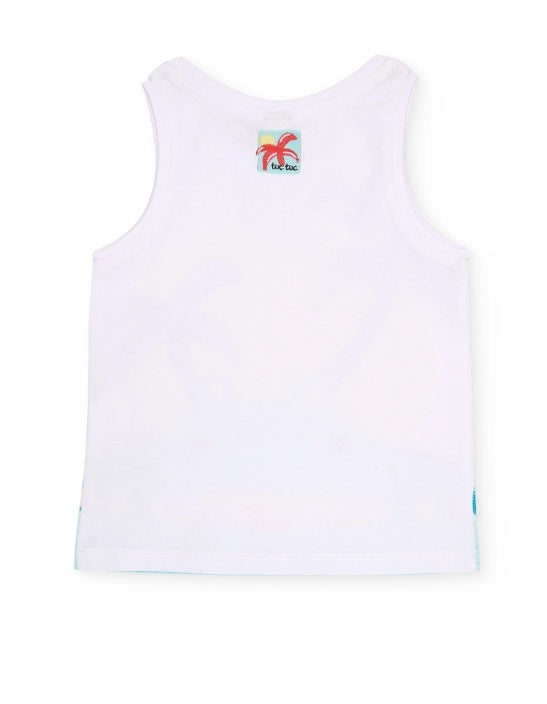 Canotta da bambino in maglia