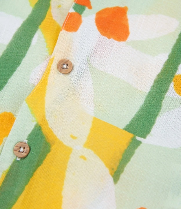 Camicia da bambino in tessuto e tessuto traspirante