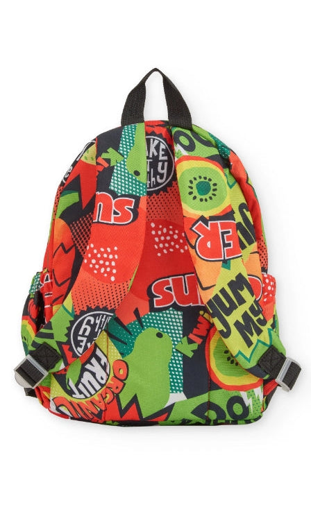 Zaino da bambino in tessuto con molte tasche , tuc tuc