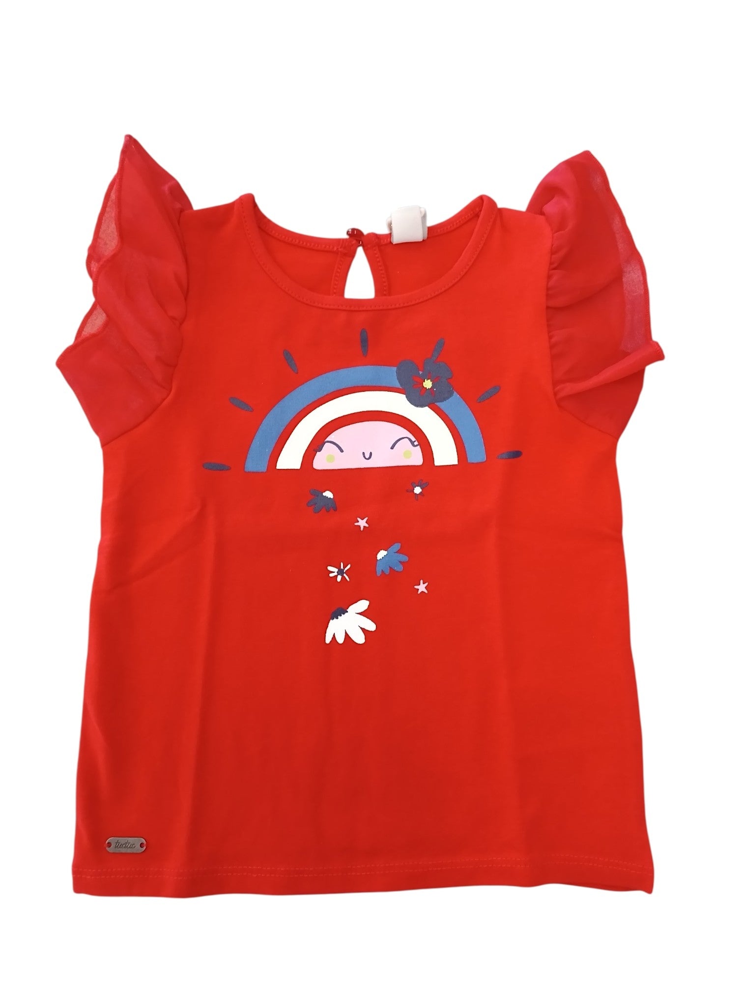 t-shirt a maniche velate da bambina Tuc Tuc