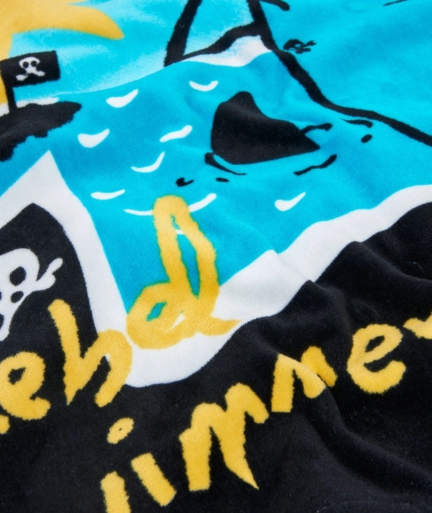 Asciugamano poncho in maglia da bambino con cappuccio , tuc tuc