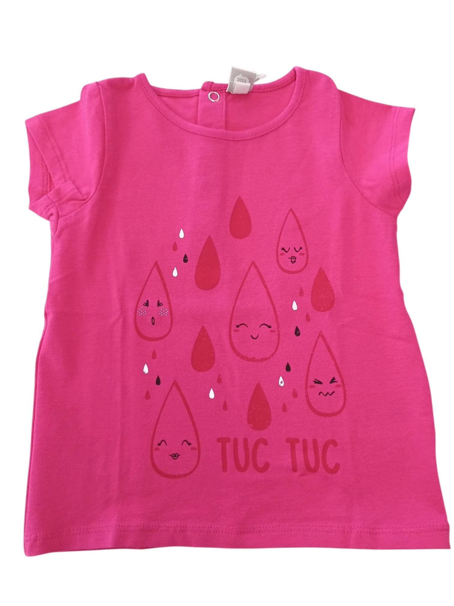 t-shirt da bambina a manica corta Tuc Tuc