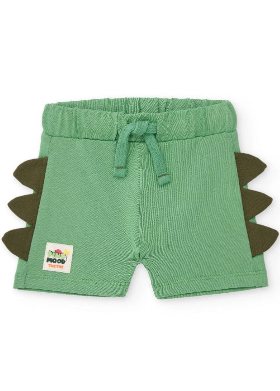 Completo da bambino in maglia con applicazioni laterali