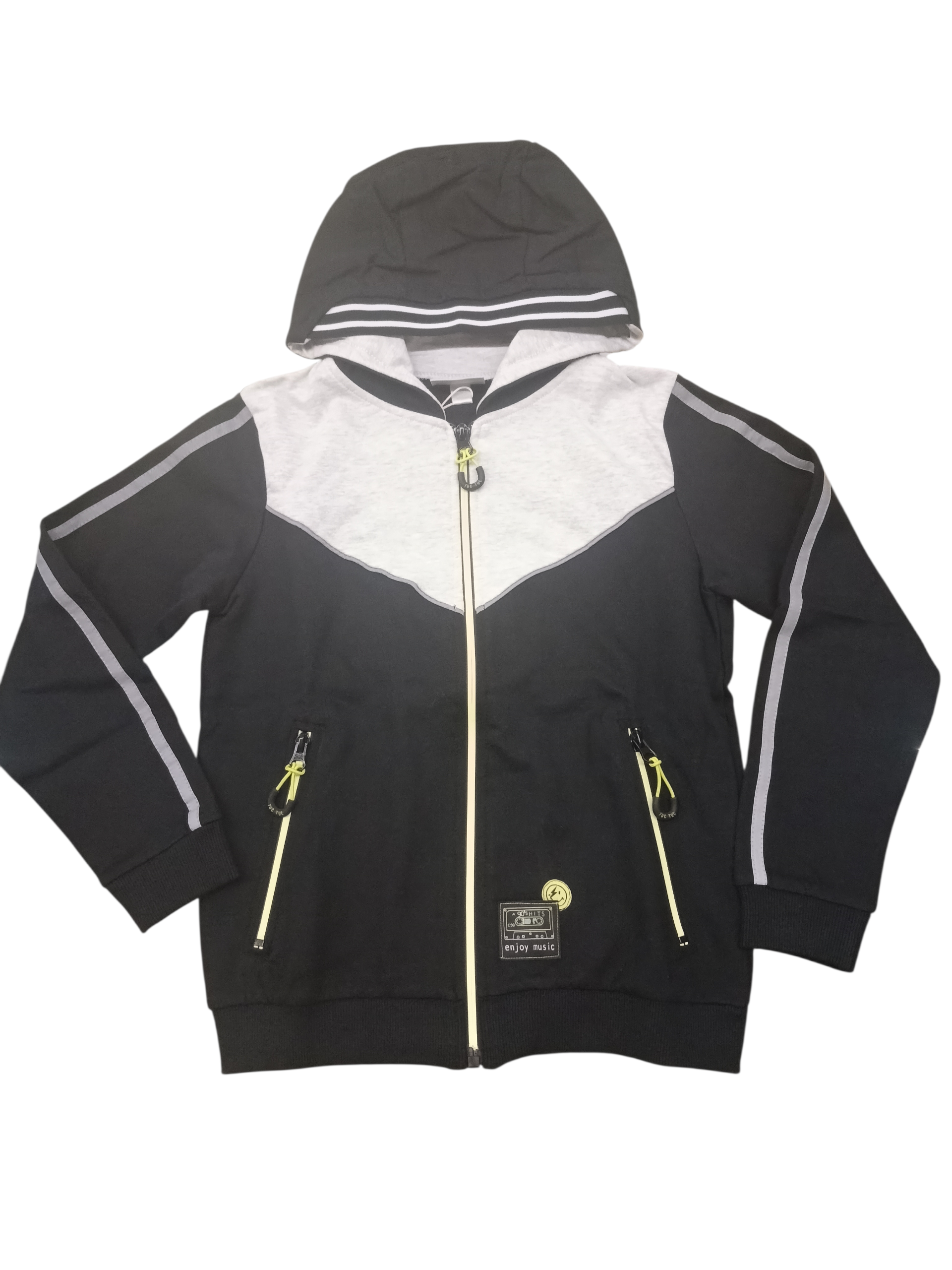 giacca con cappuccio