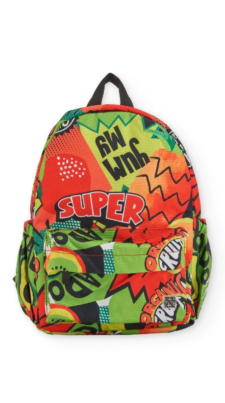 Zaino da bambino in tessuto con molte tasche , tuc tuc