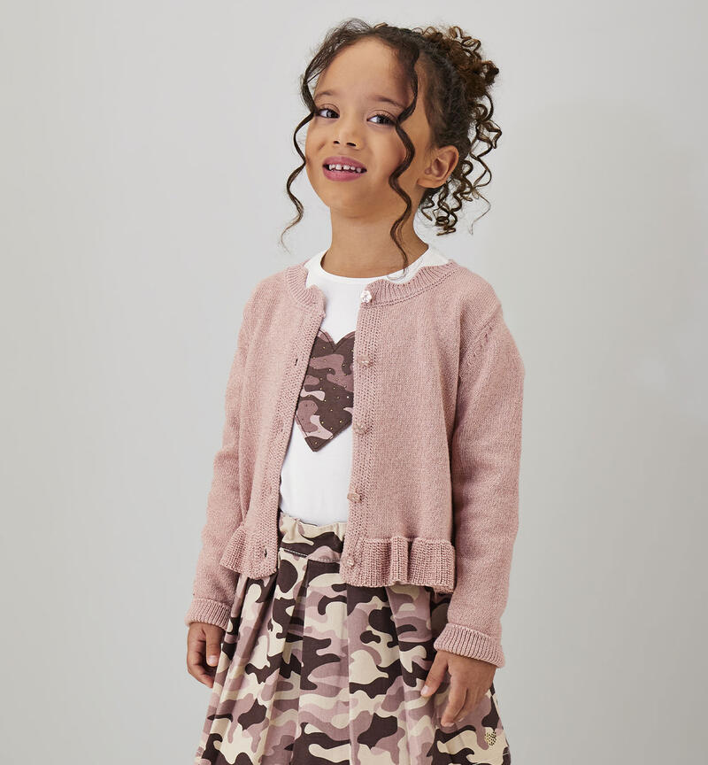 Maglietta in cotone bambina sarabanda