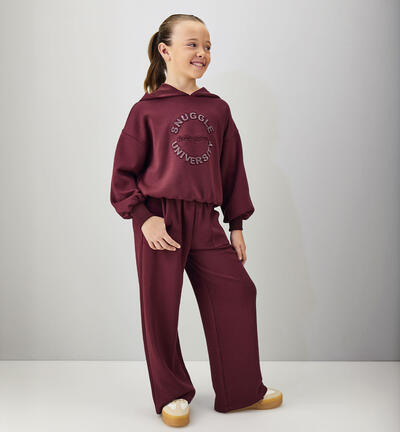 Pantalone tuta per ragazza sarabanda