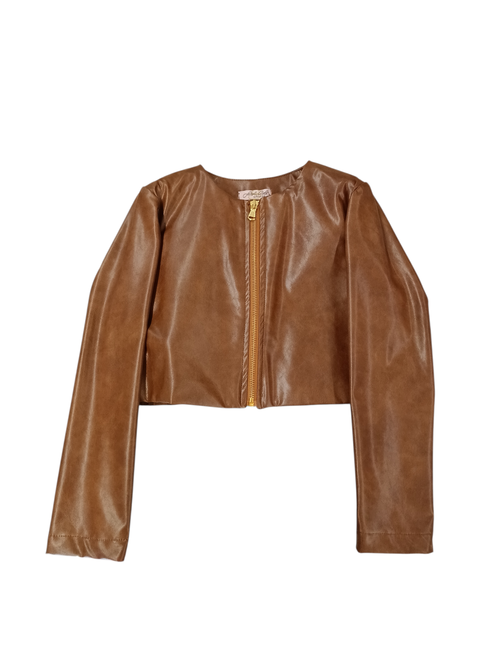 giubbotto in eco pelle