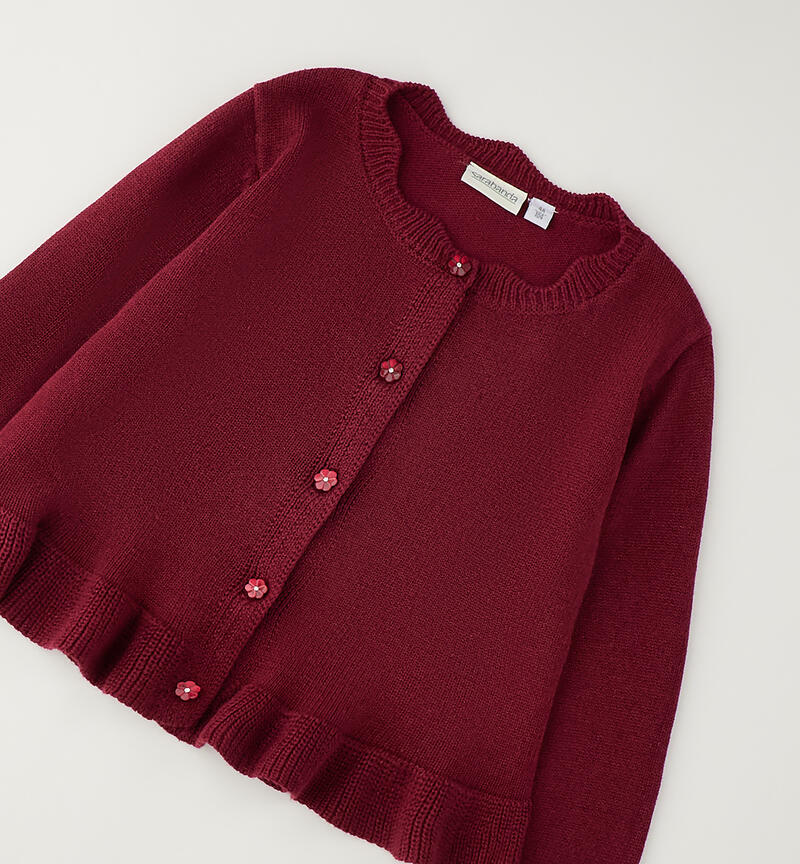 Cardigan per bambina sarabanda