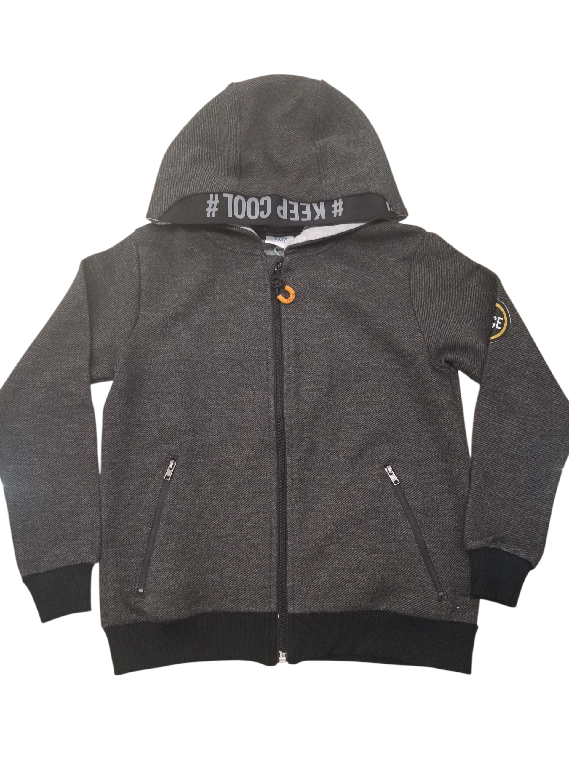 giacca con cappuccio