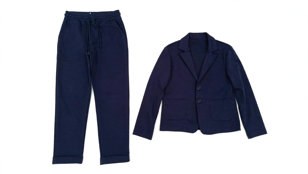 COMPLETO CERIMONIA RAGAZZO - Blazer + Pantalone - Blu Navy