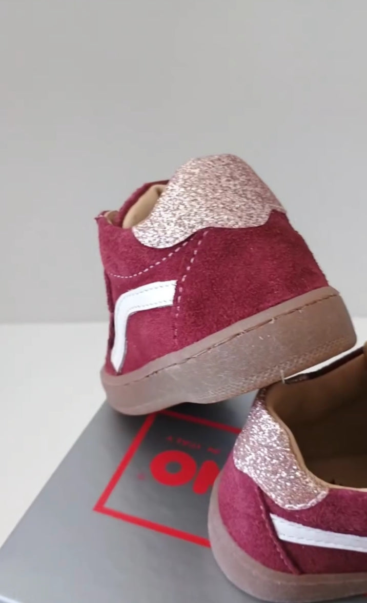 Sneakers in camoscio bimba,Rossano