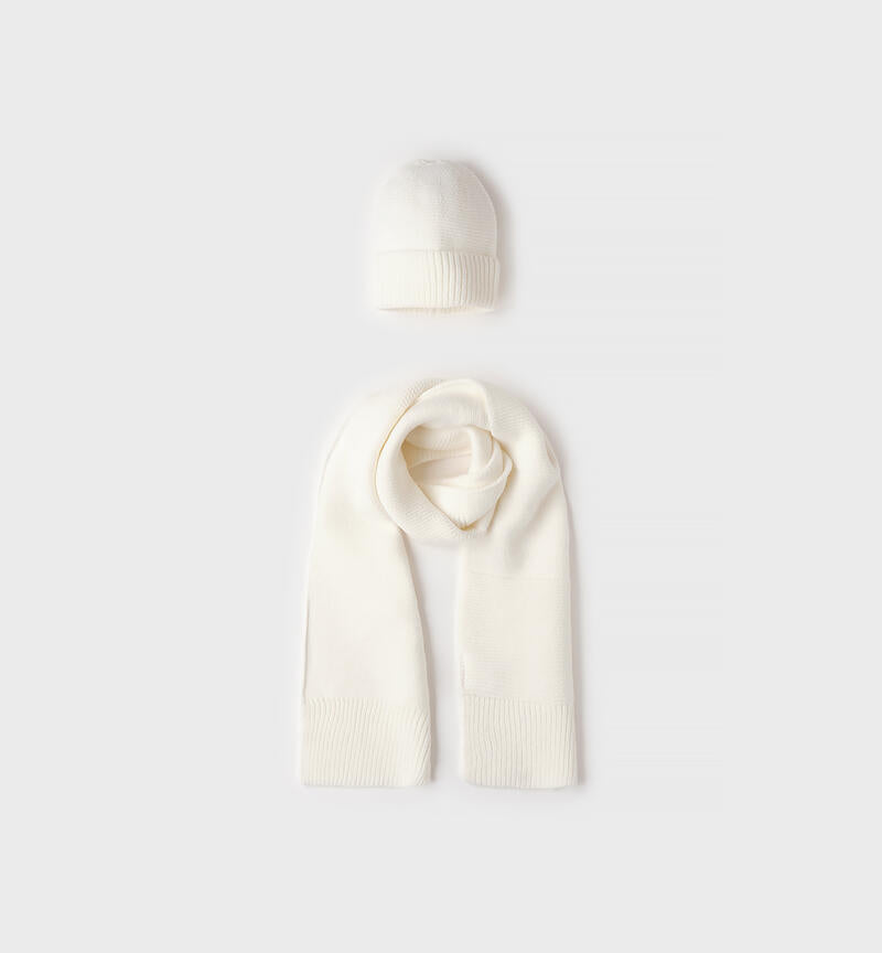 Set sciarpa e cappello ragazza sarabanda