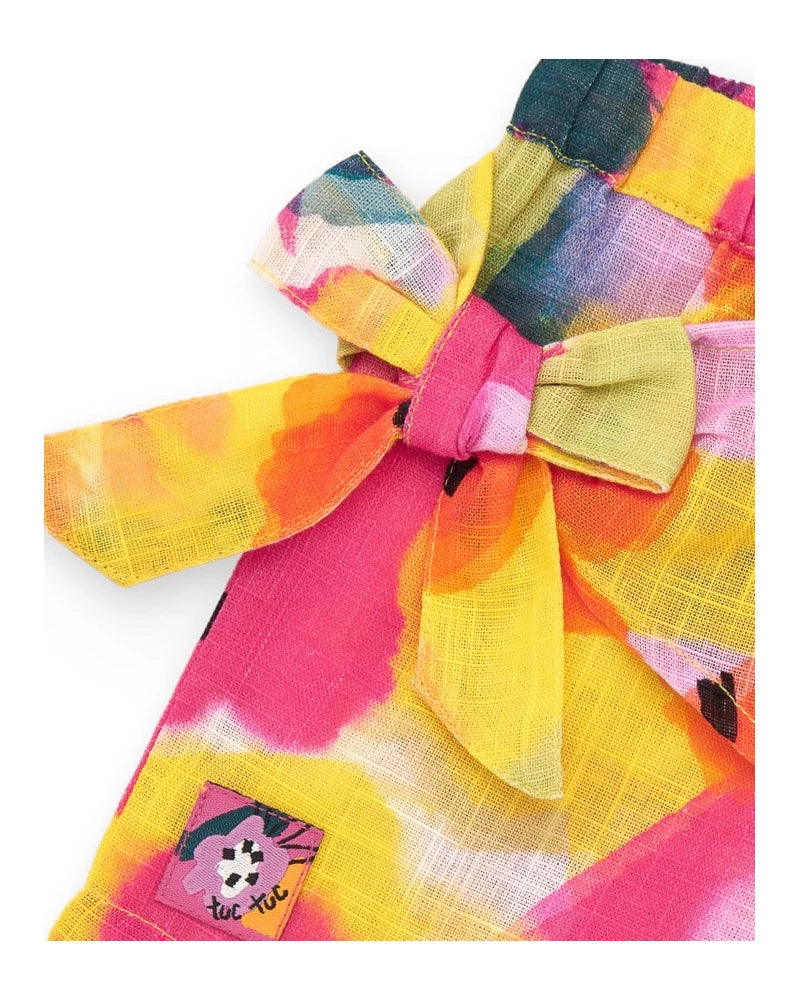 Pantaloncini per bambina fucsia tuc tuc